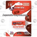 Pile rechargeable de 9V Energy Paintball