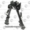 Bipied en métal UTG pour rail et grenadière Tactical OP1