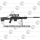 Black Ops Sniper carabine à air comprimé 4.5 mm toute équipée