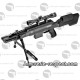 Black Ops Sniper carabine à air comprimé 4.5 mm toute équipée