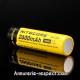 Accus Li-ion 18650 Nitecore 2600 mAh