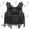 Gilet tactical noir Swat Molle