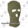 Cagoule 3 trous olive