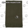 Echarpe verte pour les amoureux de la nature