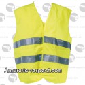 Gilet de battue jaune fluo