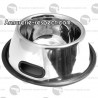 Bol 15 cm en inox pour chien