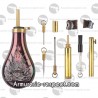 Kit de rechargement à poudre noire à silex de Pedersoli