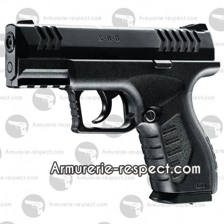 Pistolet à billes d'acier XBG noir de Umarex - Armurerie Respect