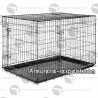 Cage pliante 91x64x57 cm de transport pour chien