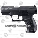 Pistolet à plombs diabolos Walther CP99 noir co2