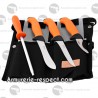 Eka Set de couteaux de boucher grand gibier avec aiguiseur