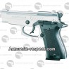 Beretta 85 nickelé Chiappa pistolet à blanc 9 mm PA