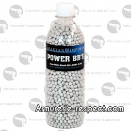 0,20g  billes White 2800pcs in 500ml bootle