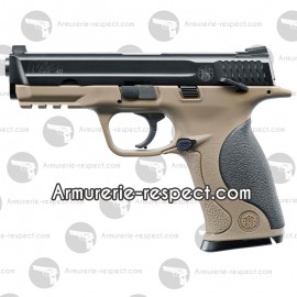 Smith & Wesson M&P40 FS blowback FDE à billes d'acier 4.5 mm