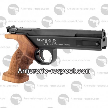Pistolet à air comprimé de précision Chiappa match FAS6004 - 3.7 joules -  Pistolet à plomb