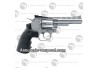 Revolver Umarex Legend 4 pouces chrome 4.5 mm