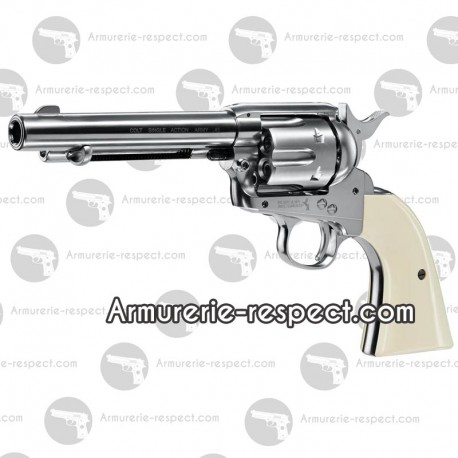 Pistolet Colt simple action Army 45 Nickele Pistolet Colt simple action Army 45 nickele
