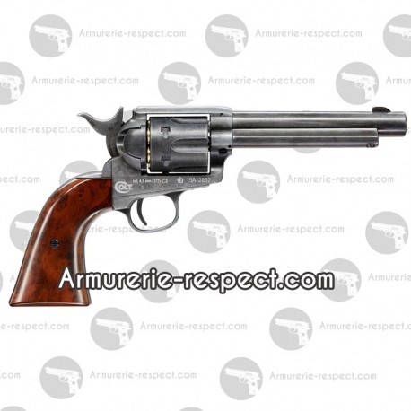 Revolver Colt simple action Army 45 Antique - 4.5 mm Diabolos Pistolet Colt simple action Army 45 Antique