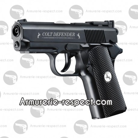 Colt Defender full métal pistolet à billes d'acier et Co2