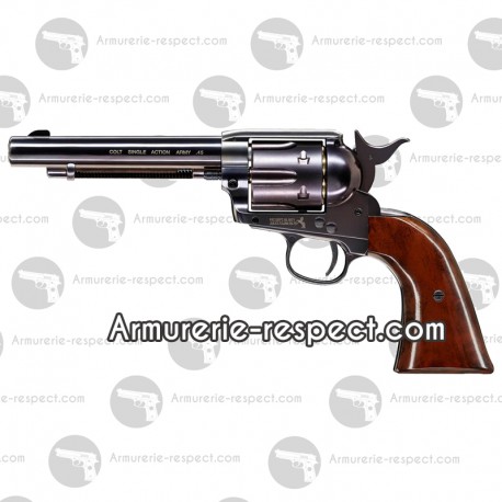 Pistolet Colt simple action Army 45 bleu full Pistolet Colt simple action Army 45 leu Full