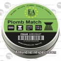 500 plombs Match plats 4.5 mm