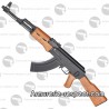 Réplique airsoft Kalashnikov AK47 AEG avec une crosse pleine