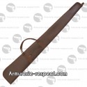 Fourreau en vinyl marron pour fusil 130 cm