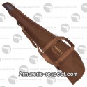 Housse en tissu marron 120 cm pour carabine/fusil