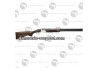 FUSIL DE PLAINE - CAL.28 - CROSSE PISTOLET - EXTRACTEURS - BASCULE ERGAL DOUBLE DETENTE