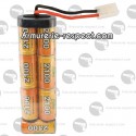 Batterie connecteur type large  en 8.4V et 2100 mAh