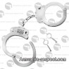 Menottes en acier carbone nickel Perfecta HC500