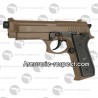Taurus PT92 HPA tan culasse metal réplique spring