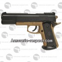 Colt MK IV couleurs tan et noir réplique airsoft manuelle