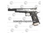 Réplique airsoft GBB HX2401 IPSC split silver 38