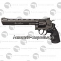 Réplique airsoft Dan Wesson revolver canon de 8" noir