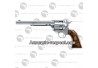 Legends Western Cowboy 7.5" revolver airsoft 1.9 joule nickel