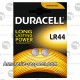 Piles LR44 1,5v Duracell