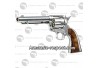 Revolver Legends Western réplique airsoft 5.5 pouces nickel