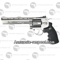 Airsoft Dan Wesson revolver 6" silver Co2