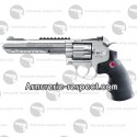 Revolver Ruger Super Hawk nickel 6" full métal réplique airsoft