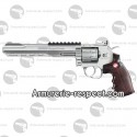 Ruger Super Hawk 8" nickel grip style bois revolver airsoft full métal