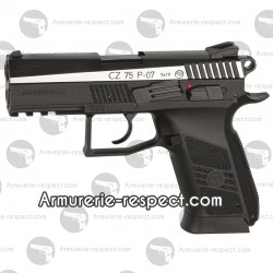 CZ 75 P07 culasse métal blowback pistolet à billes d'acier au Co2