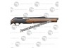 CARABINE BAR MK3 HUNTER FLUTED SEMI AUTOMATIQUE - S - MG2 FIX CARABINE BAR MK3 HUNTER FLUTED - S - 30-06 - MG2 FIX