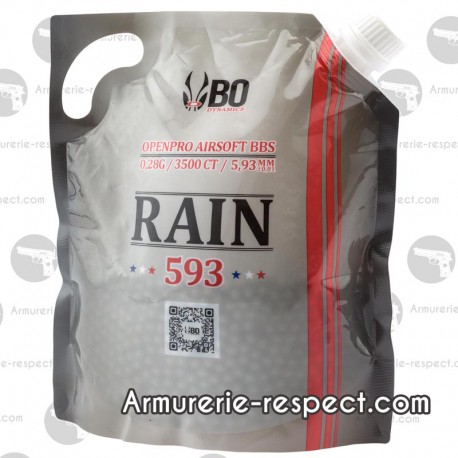 BB BILLES 0.28 RAIN- BO-3500 RDS / 0.28g (10 sachets)