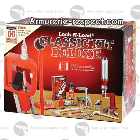 Hornady Lock-N-Load Classic kit Deluxe presse de rechargement