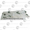 Filet de camouflage blanc 3x3m