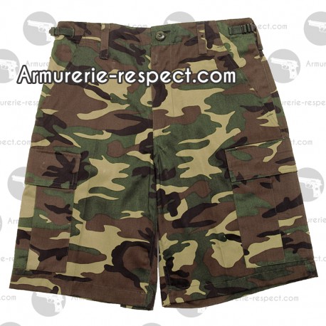 Bermuda camo français pour homme du S au XXXL