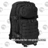 Sac à dos militaire US noir 20 litres