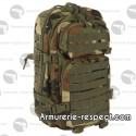 Sac à dos militaire woodland 20 litres