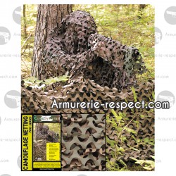 Filet de camouflage prolight 2.4x6 mètres woodland